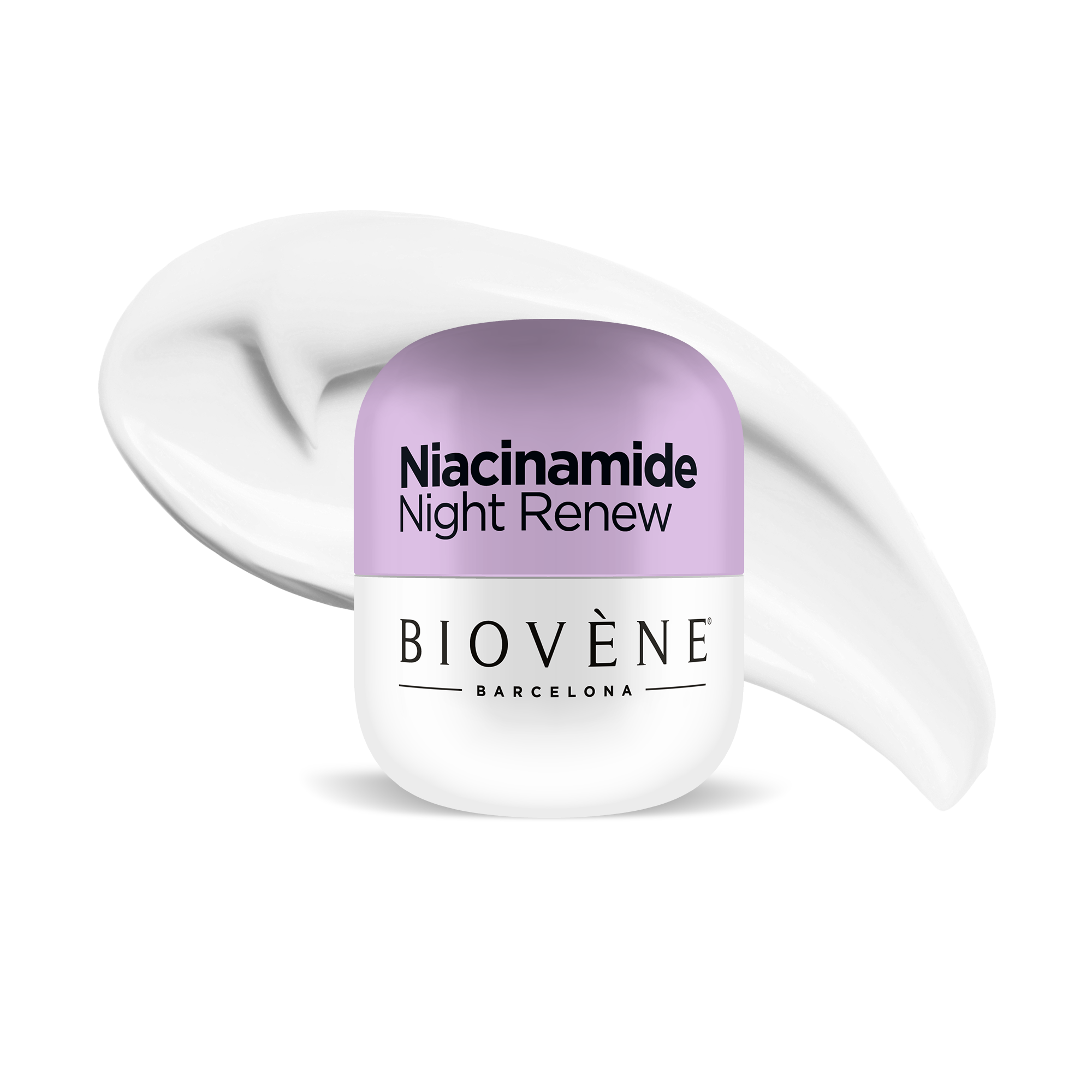 NIACINAMIDE NIGHT RENEW Revitalizing Night Cream with Anti-Aging Peptides, Niacinamide & Organic Blueberry