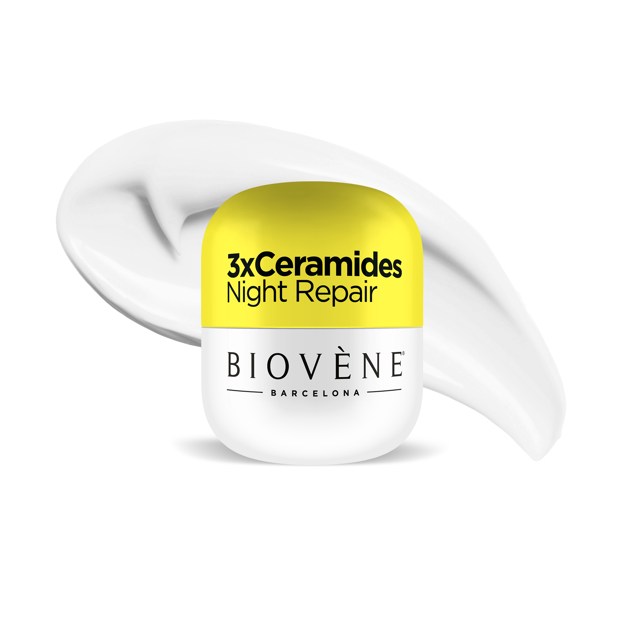 3X CERAMIDES NIGHT REPAIR Barrier-Boosting Night Cream with Extra-Hydrating HA, Ceramides, CICA & Organic Banana