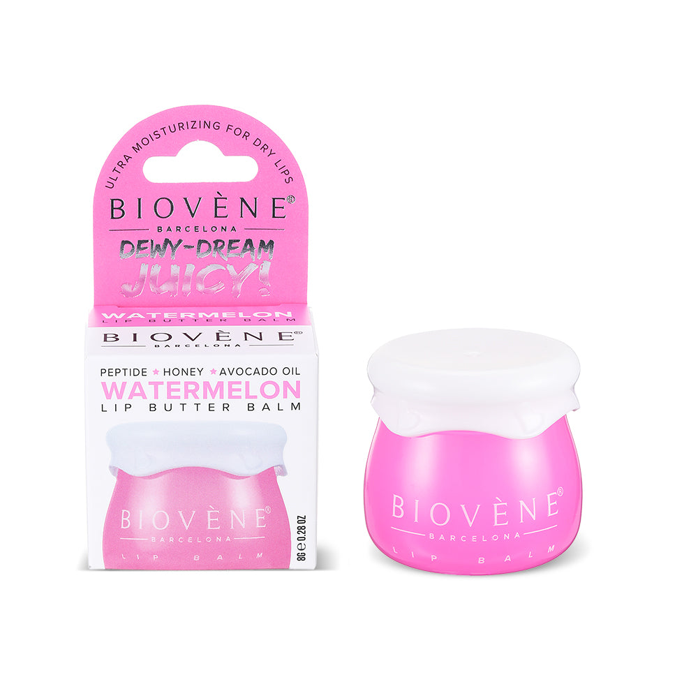 WATERMELON+PEPTIDE Lip Butter Balm Dewy-Dream Juicy! Ultra Moisturizing for Dry & Chapped Lips