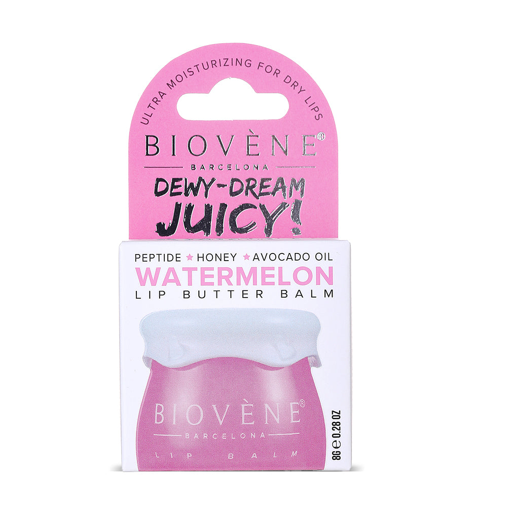 WATERMELON+PEPTIDE Lip Butter Balm Dewy-Dream Juicy! Ultra Moisturizing for Dry & Chapped Lips