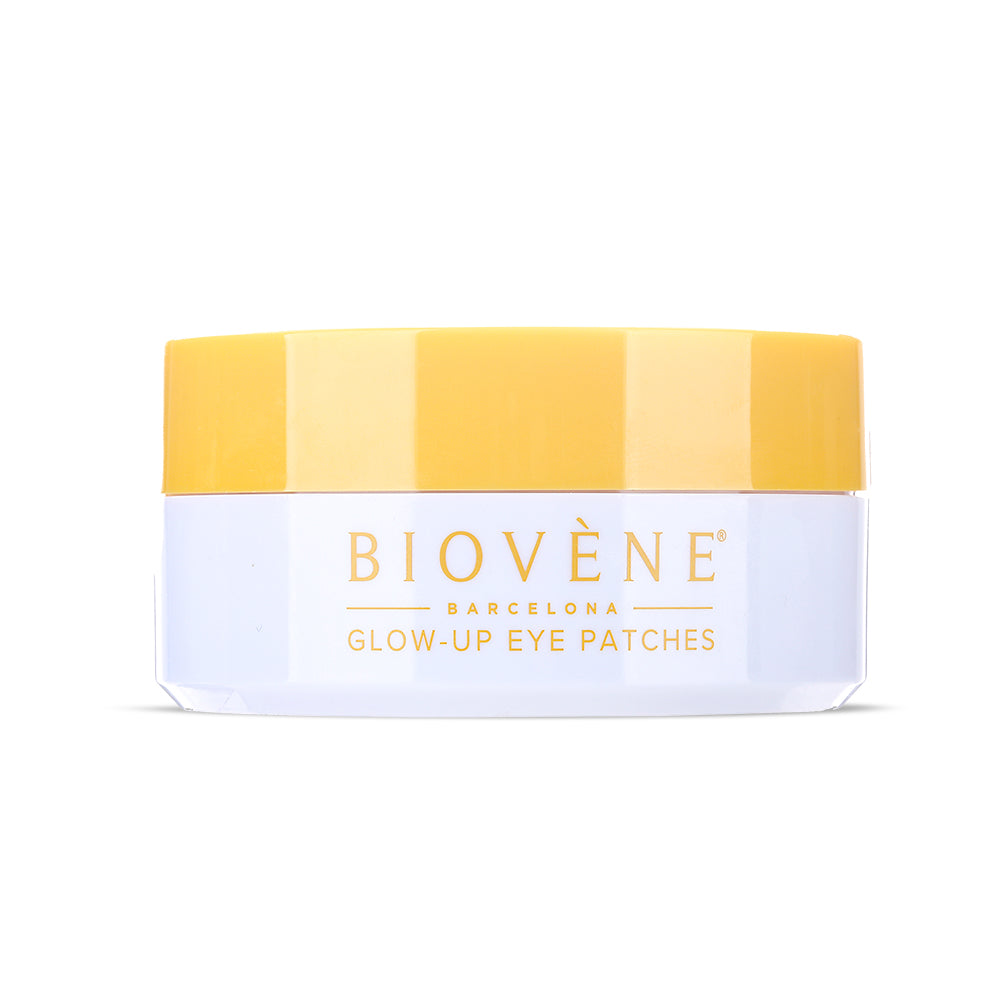CAFFEINE GLOW-UP Hydrogel Eye Patches with Caffeine & Lemon, 60 patches