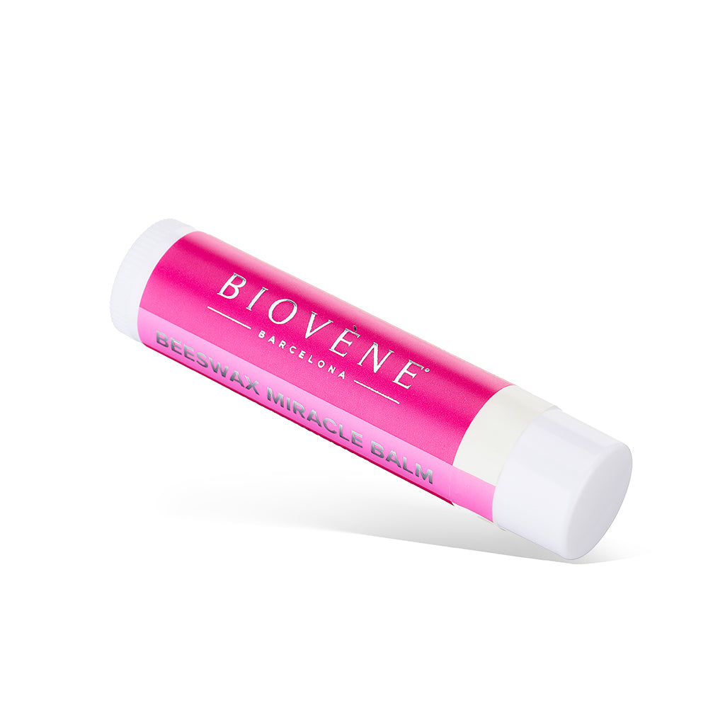 BEESWAX STRAWBERRY Extra-Moisturizing Miracle Lip Balm for Dryness, Cracking & Chapping, 4 pack