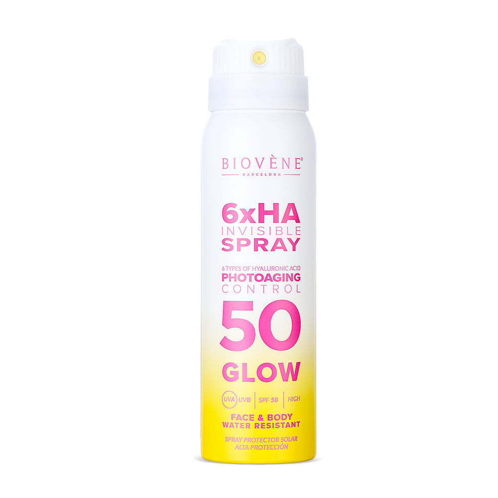 INVISIBLE SPF50 Photoaging Control Spray with 6 types of Hyaluronic Acid for Face & Body