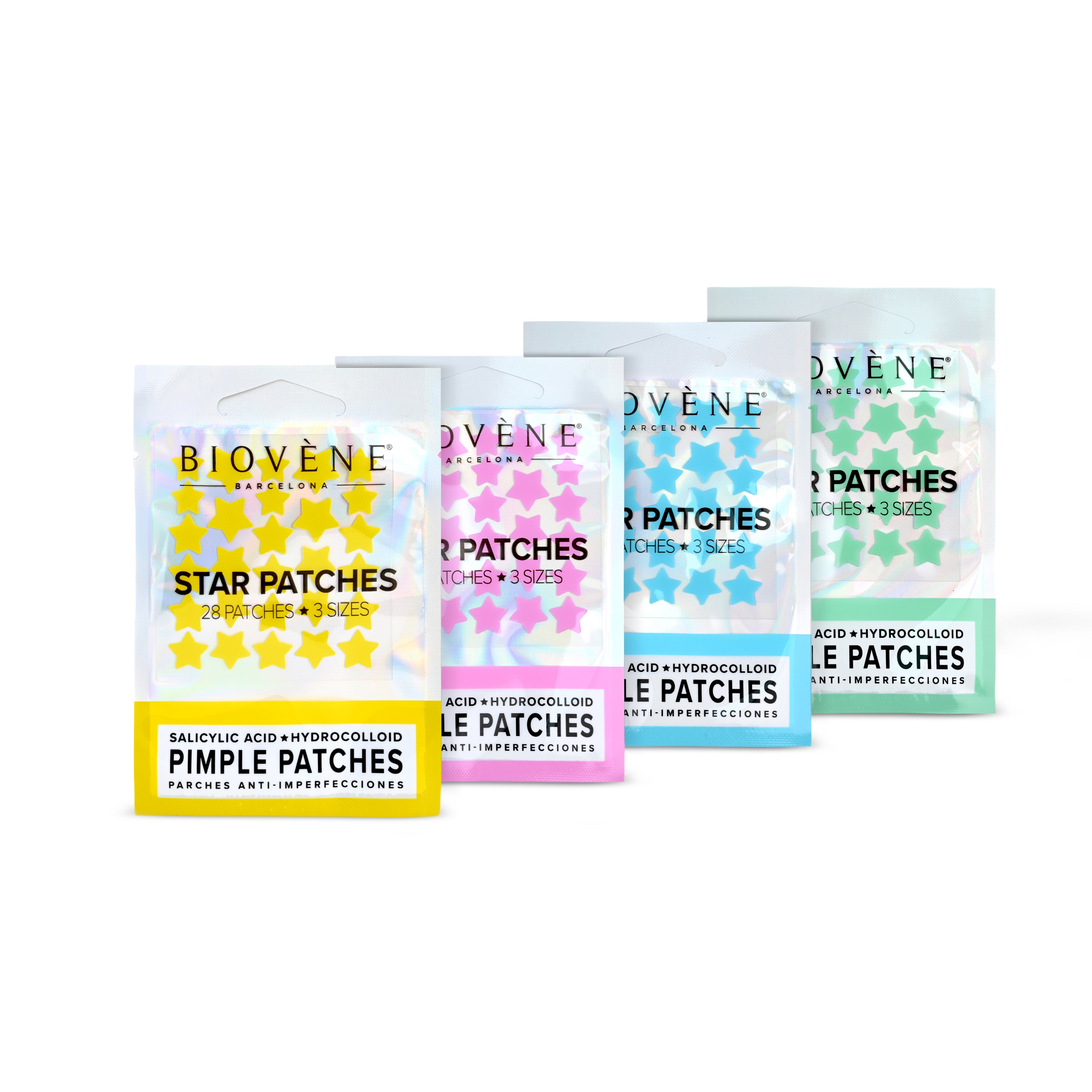 STAR PATCHES Pink Pimple Patches - Anti-Blemish Stars, 28 patches