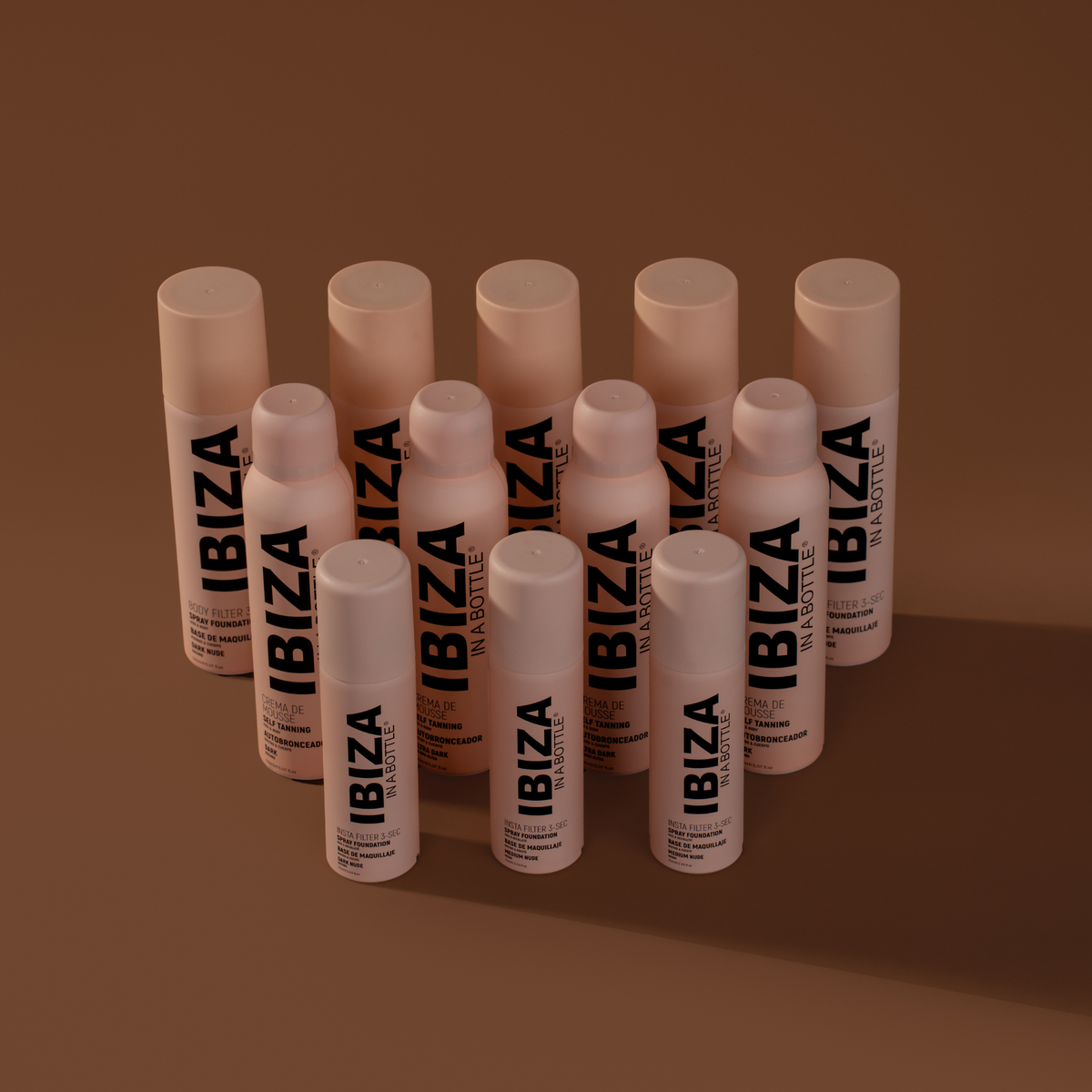 IBIZA CREMA DE MOUSSE Ultra Dark Self-Tanning Professional Face & Body Mousse
