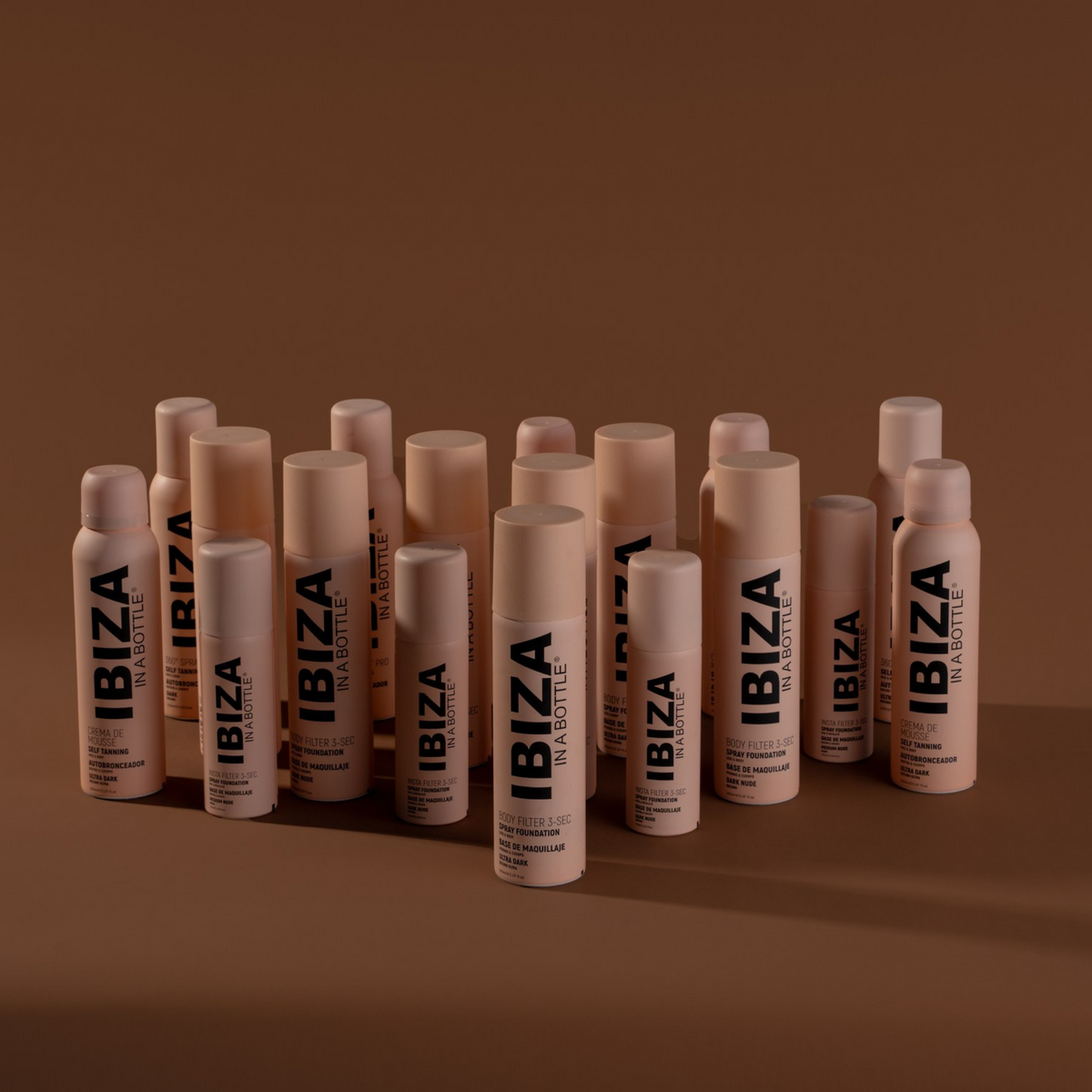 IBIZA 360 SPRAY PRO Dark Self-Tanning Face & Body Spray
