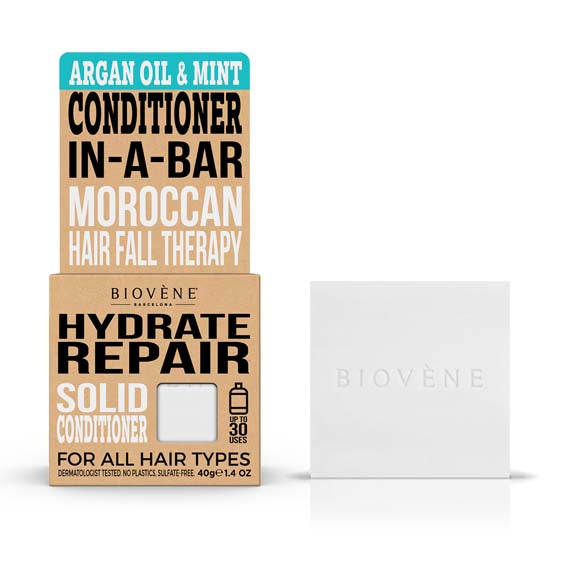 HYDRATE REPAIR Argan Oil & Mint Solid Conditioner Bar