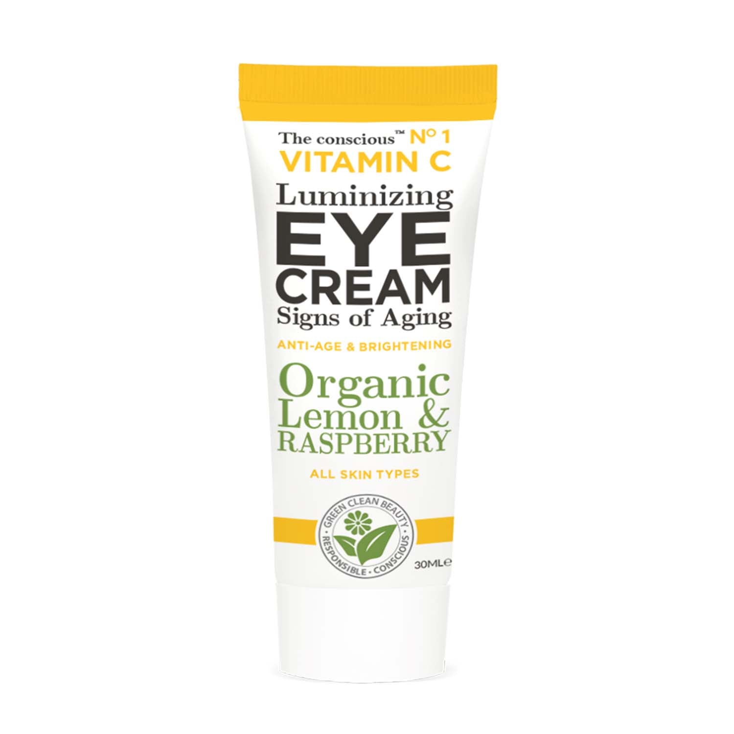 The conscious™ Vitamin C Luminizing Eye Cream Organic Lemon & Raspberry