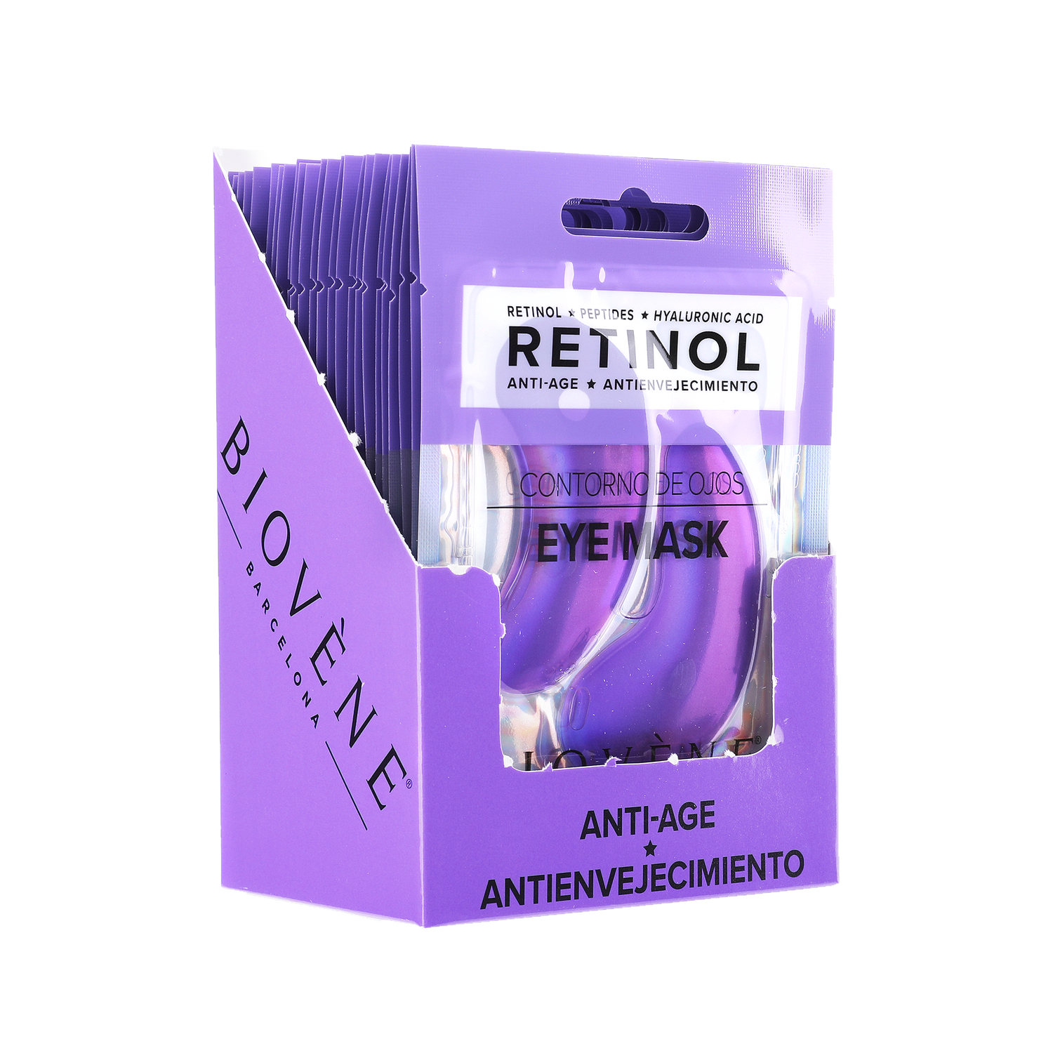 RETINOL Signs-of-Aging Eye Pad Mask with Peptides and Hyaluronic Acid