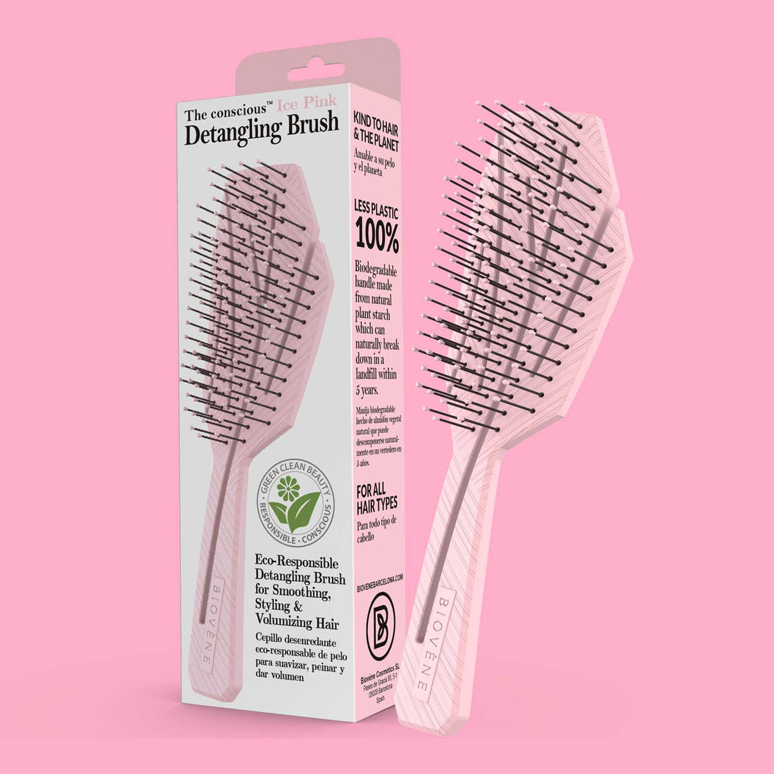 The conscious™ Biodegradable Detangling Brush, Wet &amp; Dry Hair