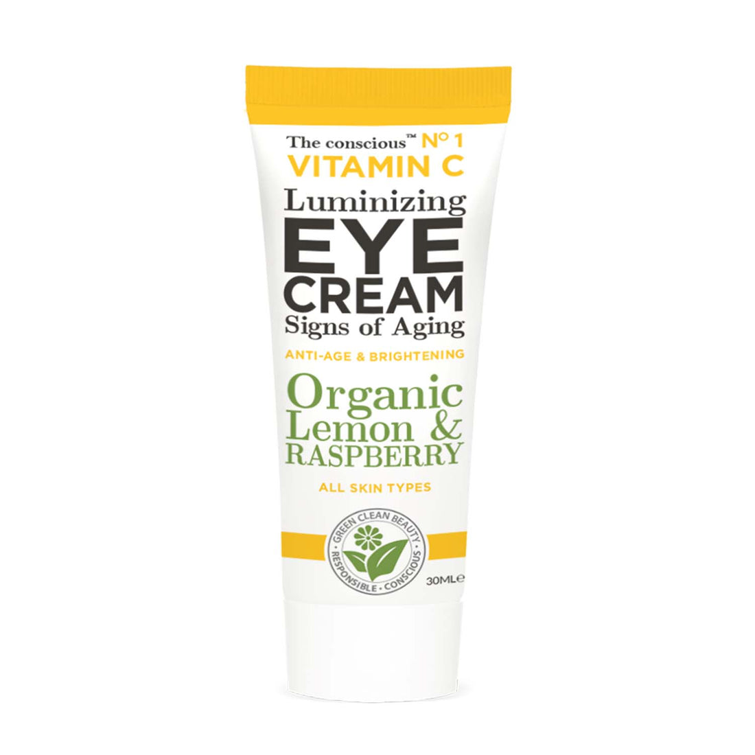 The conscious™ Vitamin C Luminizing Eye Cream Organic Lemon & Raspberry